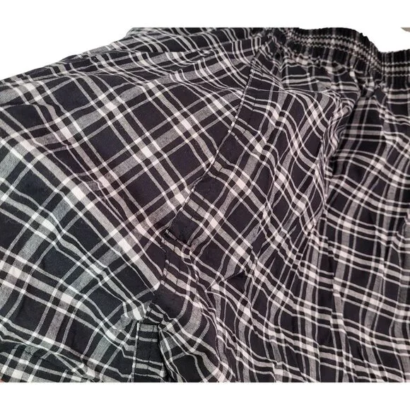 George Men's Woven Paid Boxer Shorts Tag Free Size Medium (32-34) 3-in Pack New - Picture 4 of 12